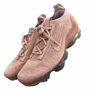 Women’s NIKE Air VaporMax Flyknit Pink Oxford (Sz 11) (EUC)